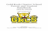 Gold Rush Charter School Parent and Student Handbook ...