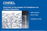 Overview of the Impact of Turbulence on Turbine Dynamics