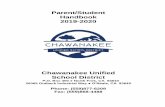 Parent/Student Handbook 2019-2020 Chawanakee Unified ...