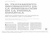 El tratamiento informativo de la inmigración en la prensa española. Análisis comparativo de los diarios El País, El Mundo, ABC y La Razón.