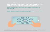 ARTIFICIAL INTELLIGENCE IN ONLINE ENVIRONMENTS