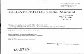 RELAP5/MOD3 Code Manual - International Nuclear ...