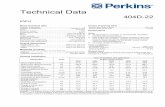 Technical Data - Van Dalen Aggregaten
