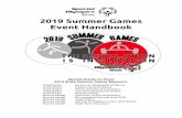 2019 Summer Games Event Handbook - Special Olympics Illinois