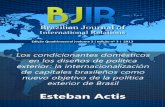 Los condicionantes domésticos en los diseños de política exterior: la internacionalización de  capitales brasileños