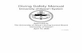Diving Safety Manual - UH Hilo