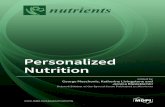 Personalized Nutrition - MDPI