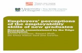 Intelligenc in the flesh Employers' perceptions of the employability skills of new graduates Research commissioned by the Edge Foundation