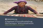 Digital Fundraising Strategy Worksheet - Nodo Ka