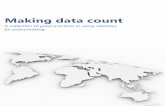 Making data count - Agora