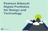Pearson Edexcel Digital Portfolios for Design and Technology