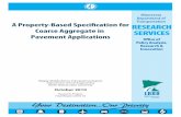 A Property-Based Specification for Coarse Aggregate ... - LRRB