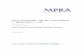 M P RA The Globalization and the International Financial Institutions