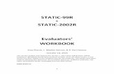 STATIC-99R STATIC-2002R Evaluators' WORKBOOK