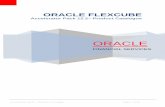ORACLE FLEXCUBE - Oracle Help Center