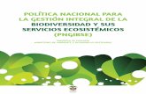 Politica nacional para la gestion integral de la Biodiversidad y sus servicios ecosistemicos