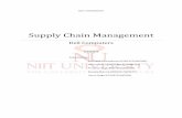 Supply Chain Management Table of Contents