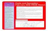 Parks and Recreation February 2018 PRAB Report - Fairfax City