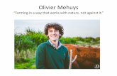 Olivier Mehuys - EU Agenda