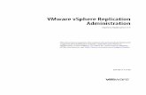 VMware vSphere Replication Administration