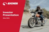 Investor Presentation - Eicher Motors