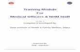 Training Module For Medical Officers & NHM Staff - (SIHFW ...