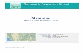 Myanmar - Ramsar Sites Information Service