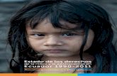 Avances y tensiones en la vida de la infancia y la adolescencia del Ecuador