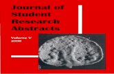 Journal of Student Research Abstracts - CSUN ScholarWorks