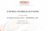CIPRO PUBLICATION