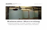 Rainwater Harvesting: Conservation, Credit, Codes, and Cost ...