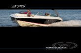 Cobalt Boats 276 Owners Manual