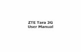 ZTE Tara 3G User Manual - ManualsPlanet
