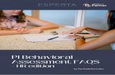 PI Behavioral Assessment - ESPERTA