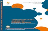 ASCENT INTERNATIONAL JOURNAL FOR RESEARCH ...