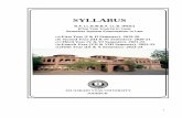SYLLABUS - BM Law College