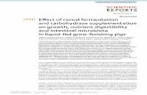 Effect of cereal fermentation and carbohydrase ... - Nature