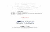 e-tendering document for - RITES