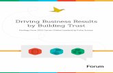 Building trust FORUM