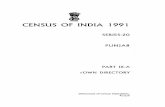 census' of india .1991