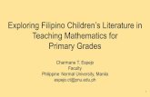 Exploring Filipino Children's Literature in Teaching ...