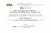 The Energy and Water Utilities Regulatory Authority