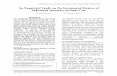 An Empirical Study on An Investment Pattern of Individual ...
