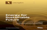 Energy for Sustainable Future - MDPI