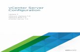 vCenter Server Configuration - VMware vSphere 7.0