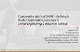 Comparative study of DMPIE – Refining & Double Sulphitation ...