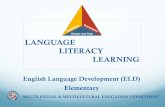 LANGUAGE LITERACY LEARNING