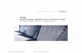 Italy End User Reference Price List