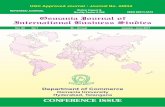 Osmania Journal of International Business Studies