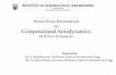 Computational Aerodynamics - IARE